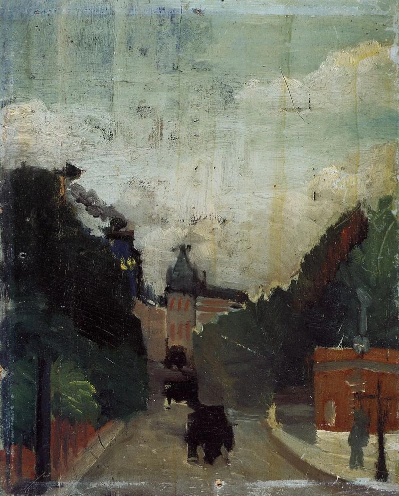 Veduta del Palais du Metropolitan, 1909